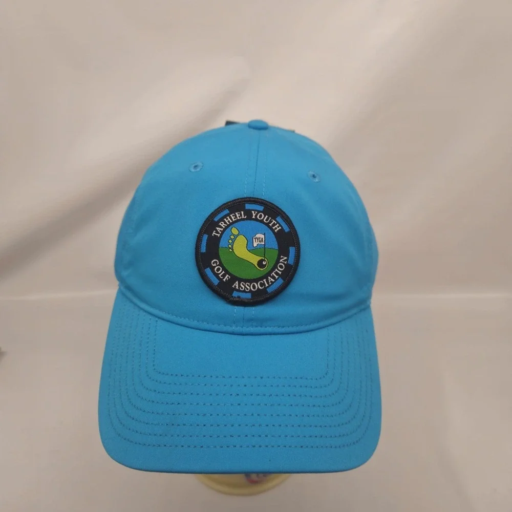 American Dry Goods Hat Men's One Size Blue Embroidered Patch Youth Golf Tarheels